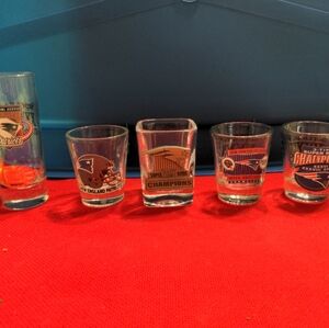 Shot glass, patriots